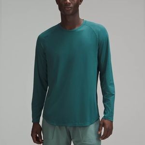 Lululemon Long sleeve License to Train Green/Blue Size XL